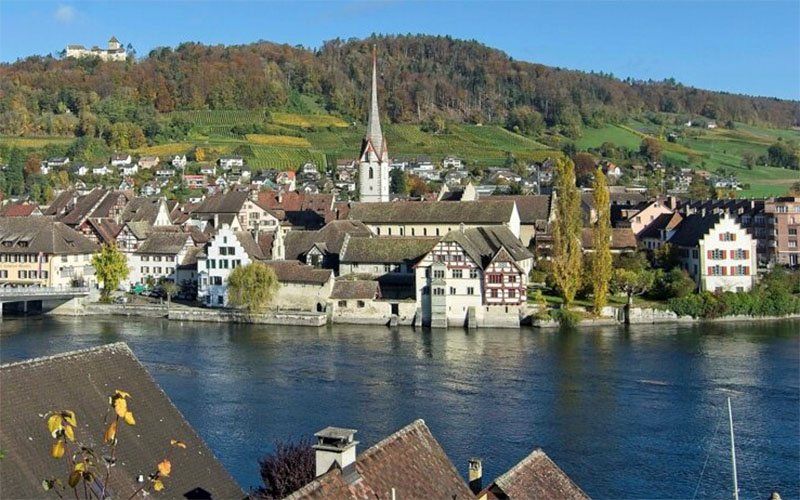 Stein am Rhein w Szwajcarii